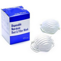 White Nuisance Dust Mask- Double Strap